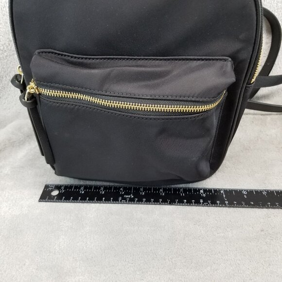 Kate Spade Purse Womens Black Nylon Bradley Wilson Road Backpack 11x9x6 - Picture 5 of 15